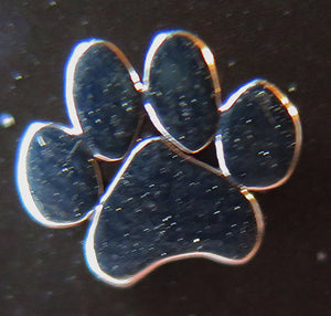 SALE dog cat paw sterling silver stud earrings  jewelry birthday gift animal lover sterling wire paw
